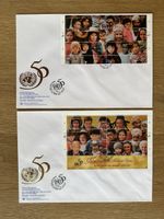United Nations - 50 Jahre Jubiläum 2x Block