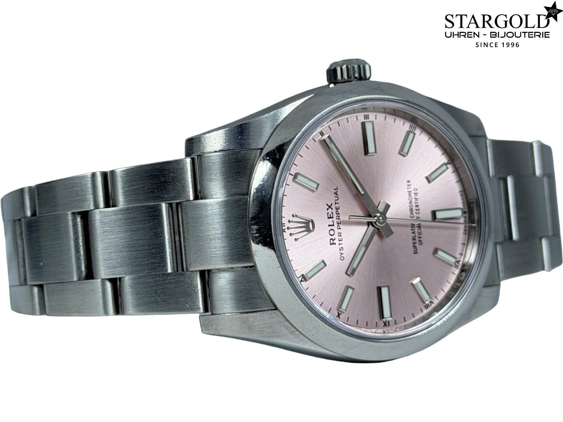 Rolex Montres: Rolex Oyster Perpetual 34 - 124200 – D'occasion à Zürich par Stargold-Uhren 3