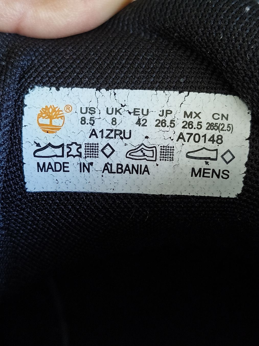 Timberland Scarpe da uomo: Timberland Boots Black Size 42 Used – Usato da Zürich venduto da sha_vw65 6