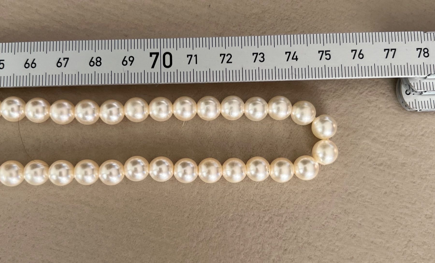 Catenine: lange Perlenhalskette 🤍 – Usato da zürich venduto da vintage12 9