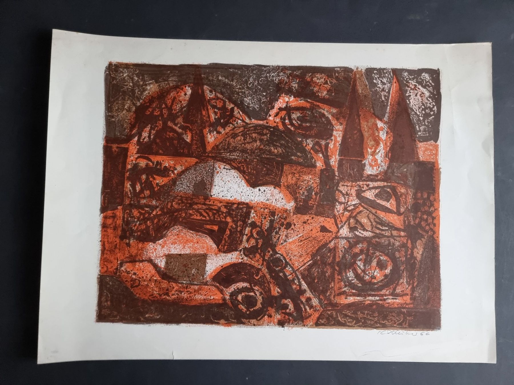 Grafica & Litografie: DÄNIKER KLAUS LITHOGRAPHIE SIGNIERT – Usato da Gersau venduto da kunst-online 1