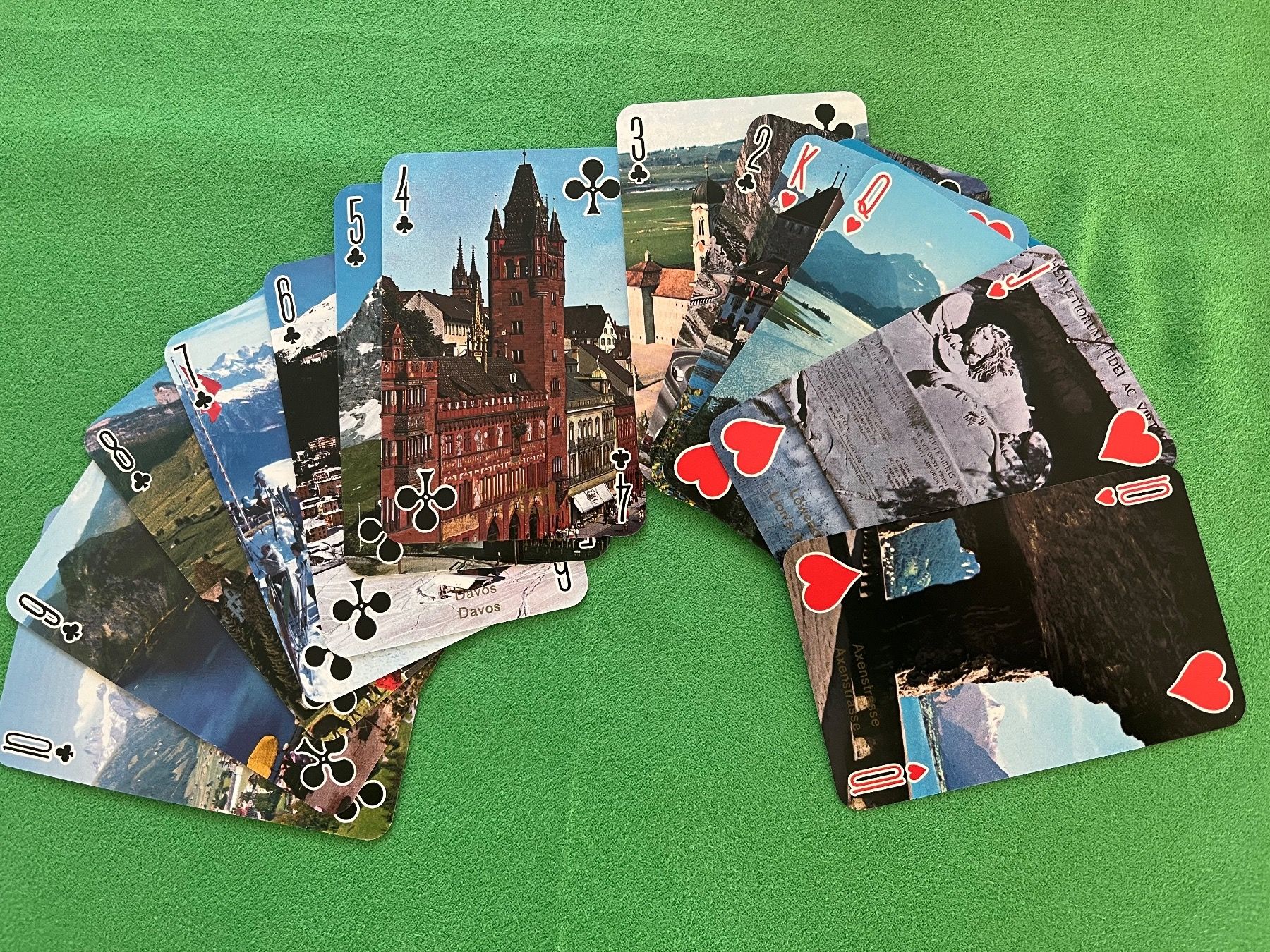 Giochi: Pokerkarten "Schweizer-Reise" mit 55 Blatt, von AGMüller – Nuovo e nell'imballaggio originale da Neuenkirch venduto da zwimpferspiel 2