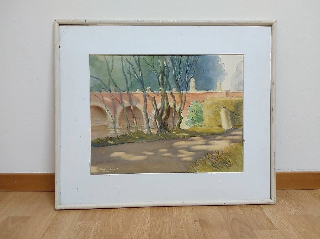 Gemälde: Aquarell bild – Gebraucht aus Buch am Irchel von frvao