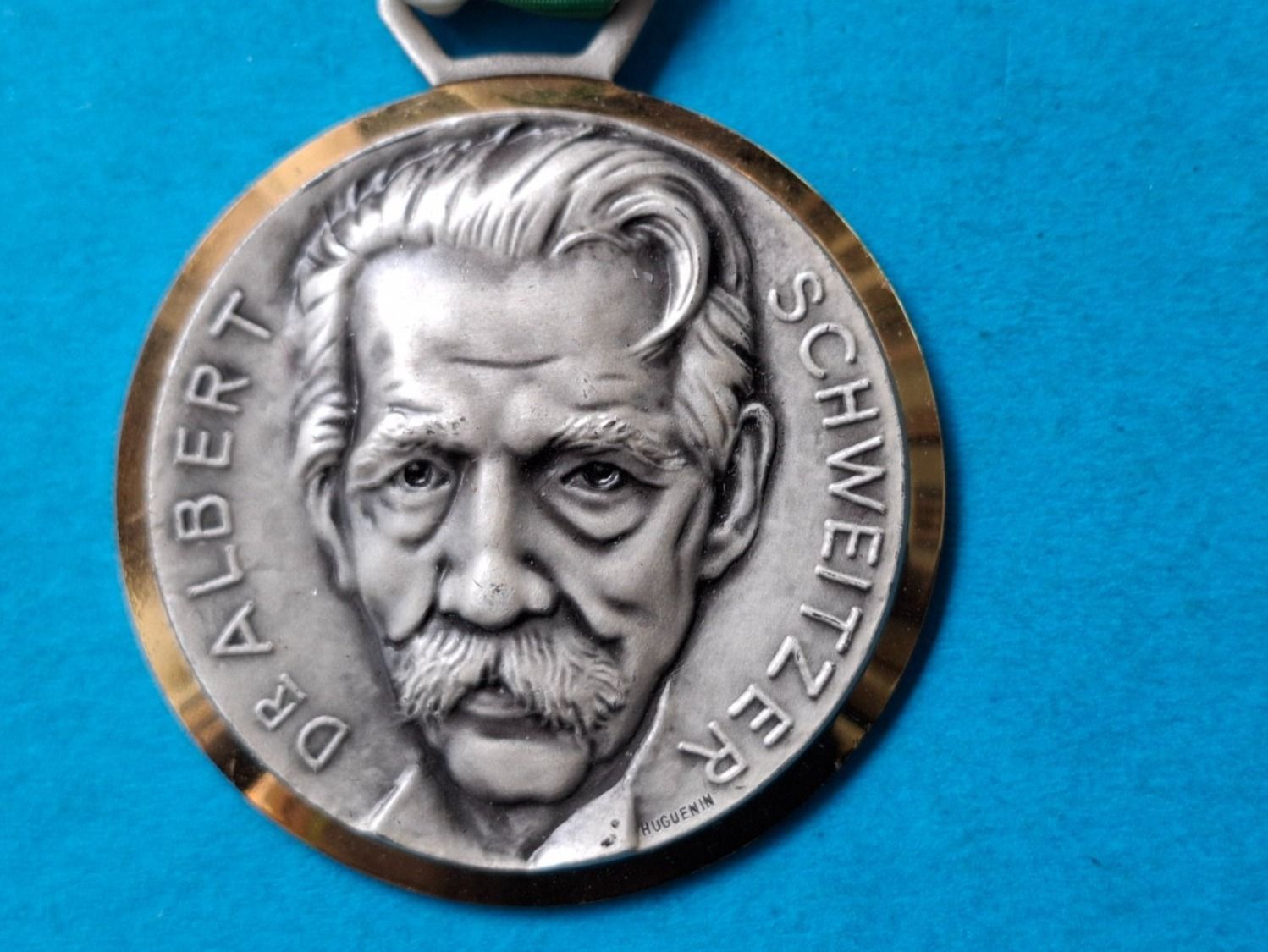 Medaillen: Albert Schweitzer 1966 (N190) – Gebraucht aus Schwanden GL von Suvorov