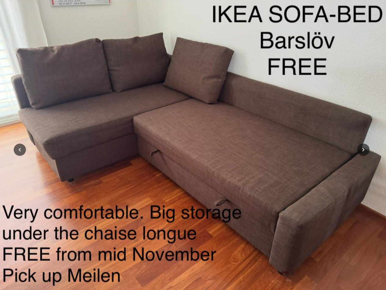 Ikea Divani: Sofa-Bed - FREE – Usato da Meilen venduto da RobertaMeilen
