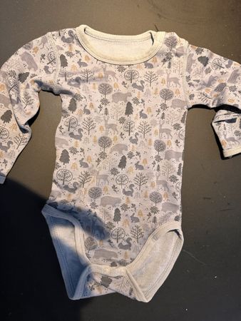 Hust&Claire Baby Body Langarm Wolle Viskose, 68