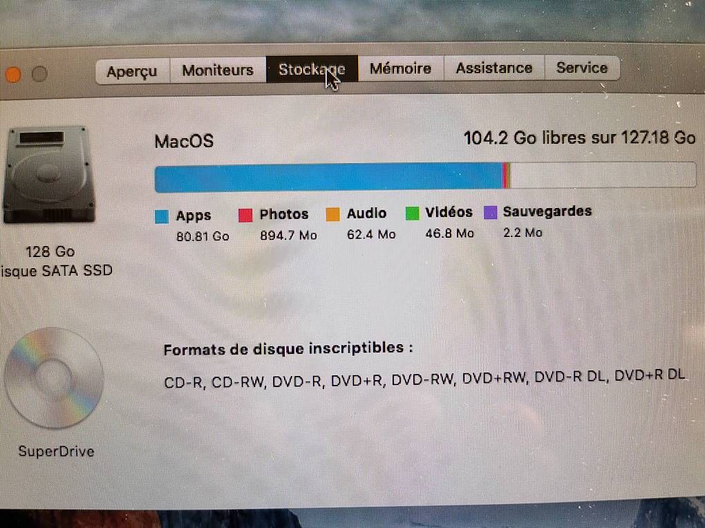 Notebooks: MacBook Pro 15 Intel Core 2.53GHz RAM 4Go SSD 128Go – Gebraucht aus Lausanne von Dukco 2
