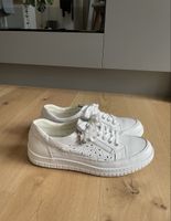 Sneaker Weiss Grösse 40 guter Zustand, Naturläufer Echtleder