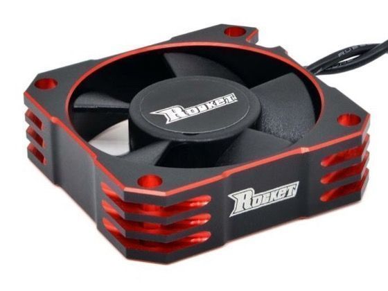 RC-Lüfter 40x40x10 Mm – 16000 U/min, Für 1/10 & 1/8 RC-Autos, Alu & Kunststoff