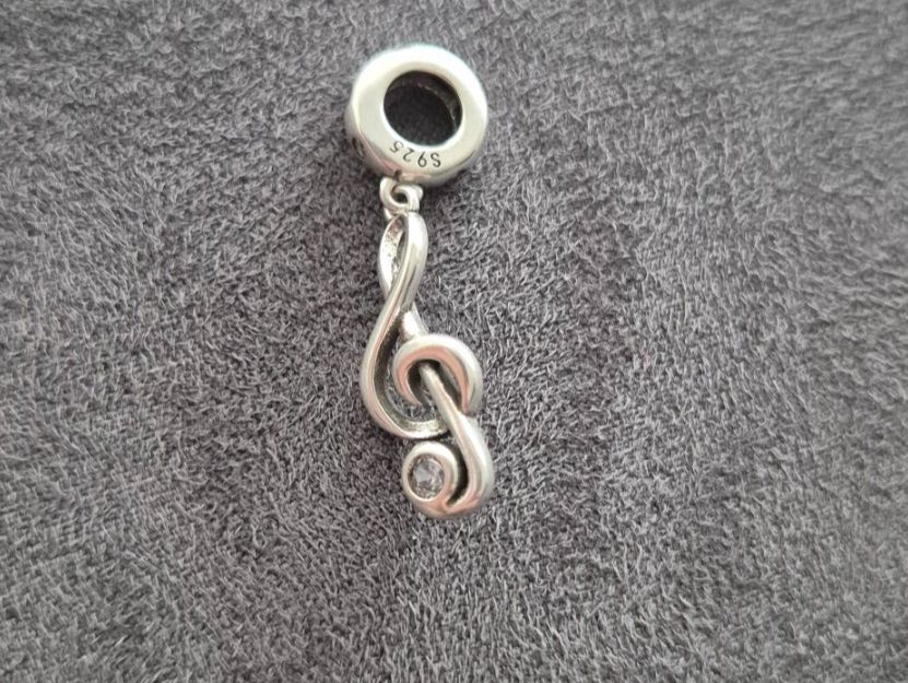 Pendentifs: Silber Charm Musiknote +Garantie – Neuf (Voir description) à Rotkreuz par Carbone_Bijou-Shop