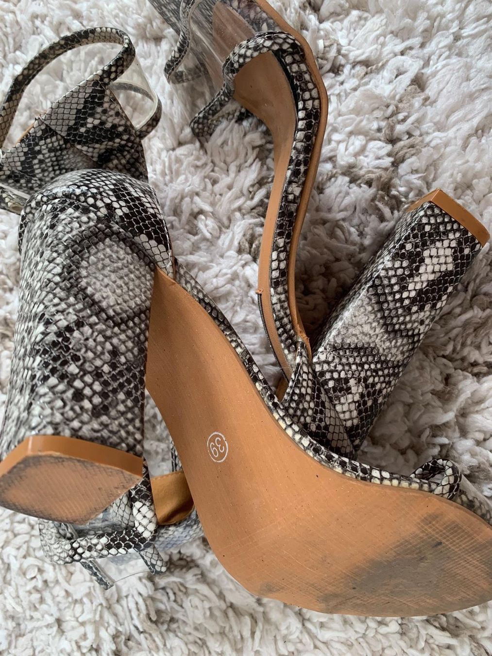 Damenschuhe: Talons motif serpent taille 39 – Gebraucht aus Montreux von iza_peche8 2