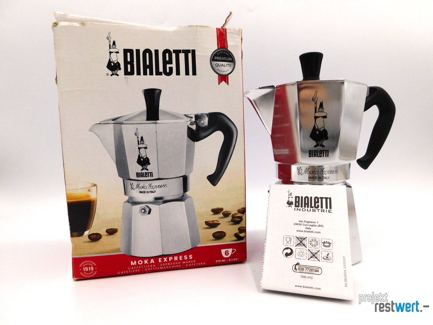 Bialetti Kaffeemaschinen & Espressomaschinen: Kaffeekocher von BIALETTI – Neu und originalverpackt aus Bülach von restwert_buelach 4