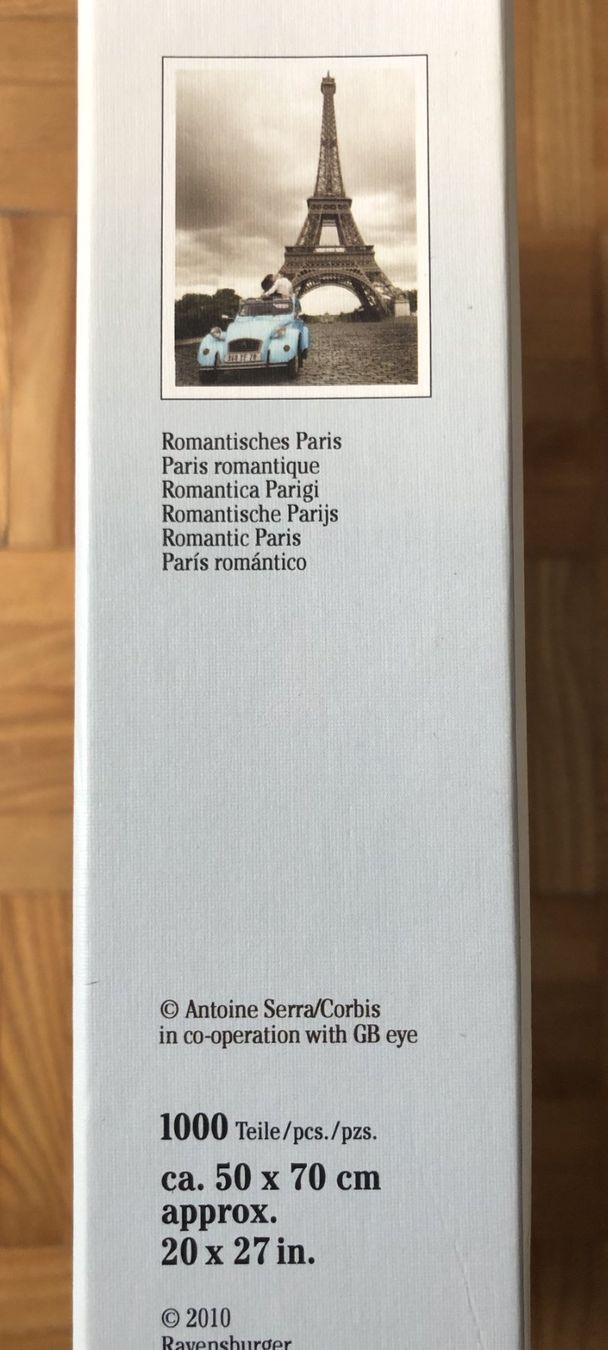 Ravensburger Puzzle: Puzzle 1000er komplett – Usato da Binningen venduto da Steffisboerse 1