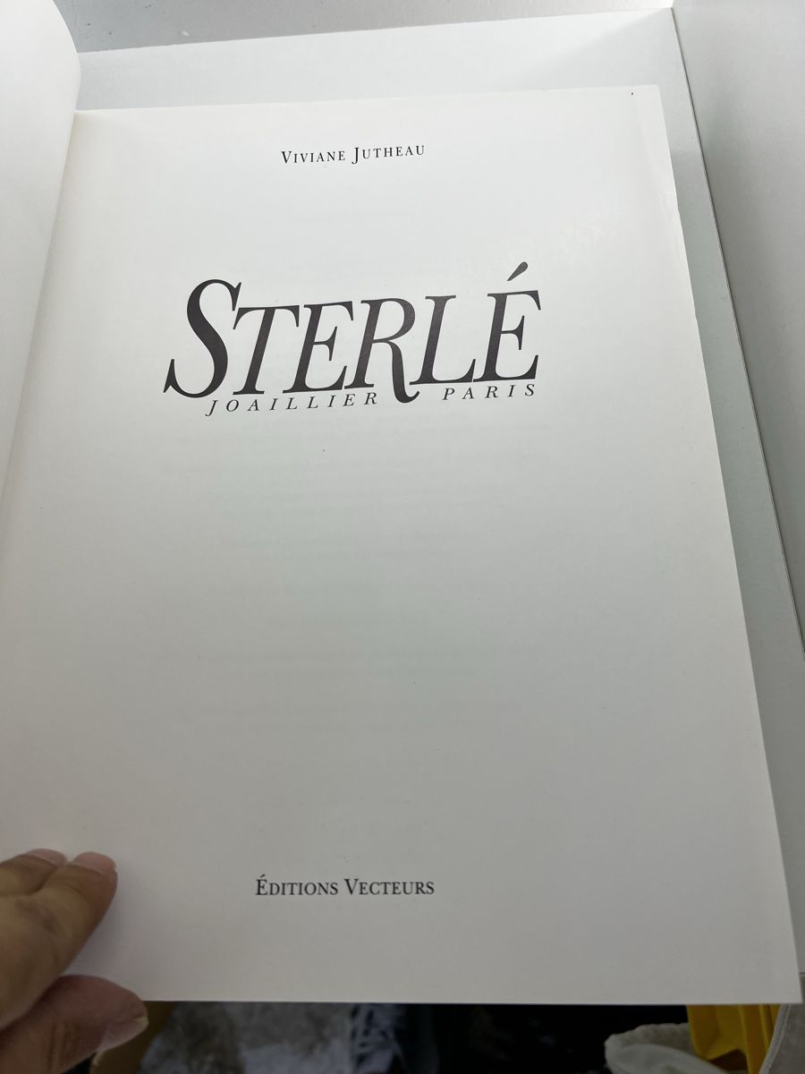 Libri: Sterlé Joaillier Paris Edition Vecteurs – Usato da Wettingen venduto da NickInc 8