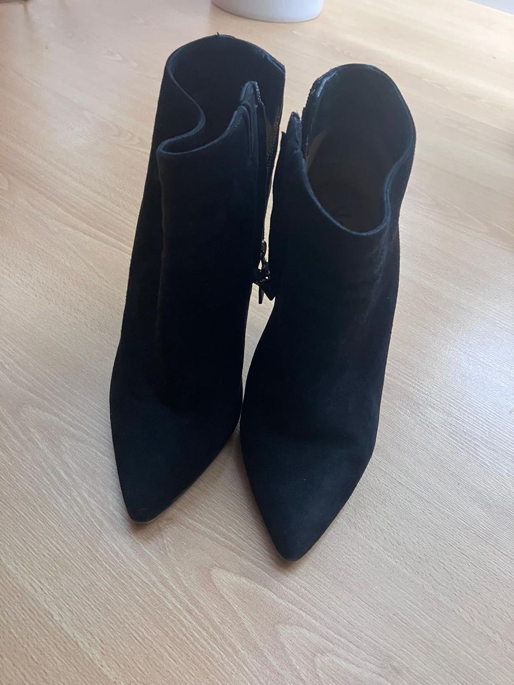 Damenschuhe: Elegante Wildleder Stiefeletten Nando Muzi, schwarz, Gr. 39 – Gebraucht aus Niedergösgen von lil_s6k8 8