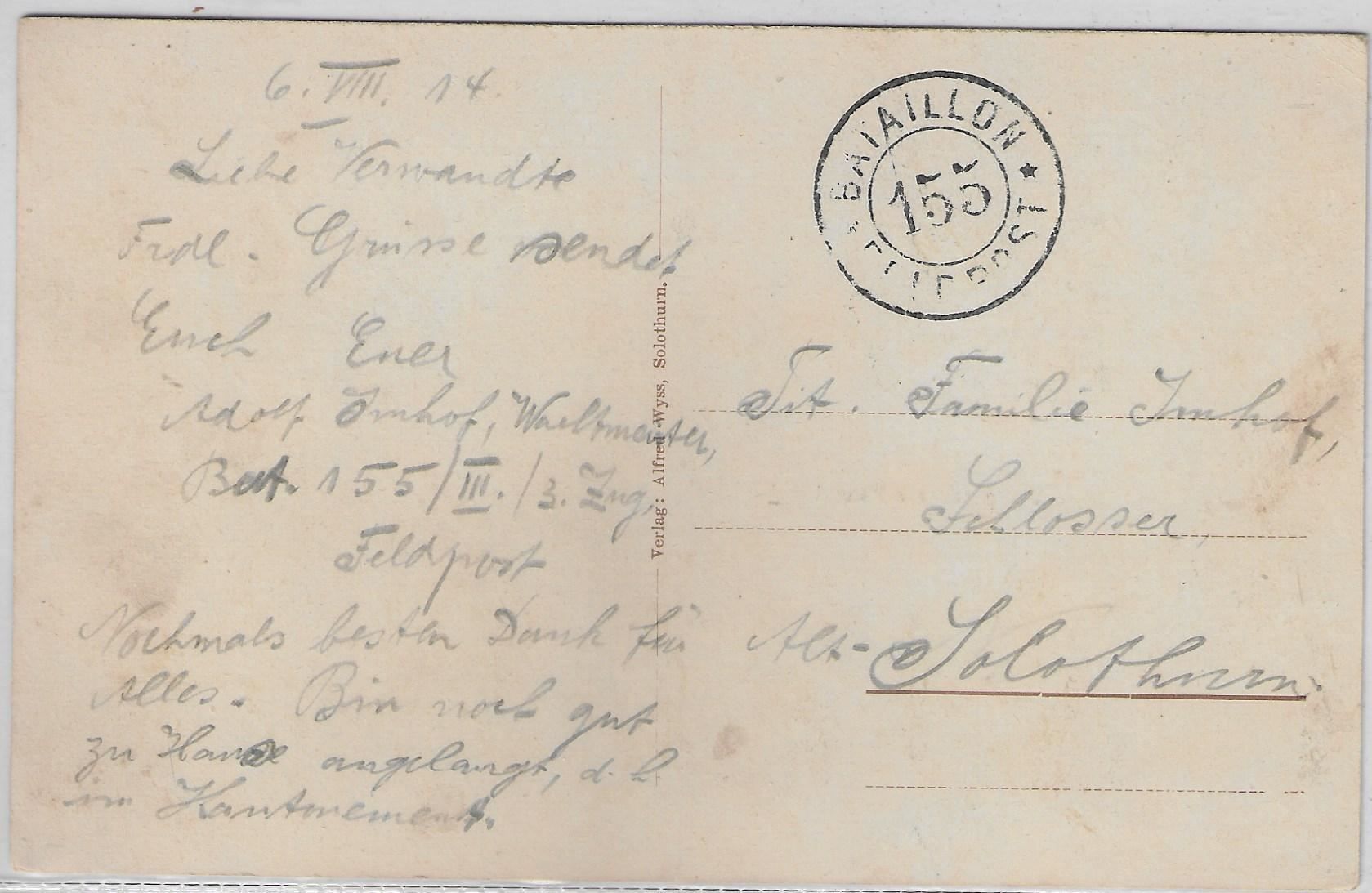 Cartes postales: Hägendorf - Restaurant Flury, Handlung – D'occasion à Ettingen par Kartenplanet 1