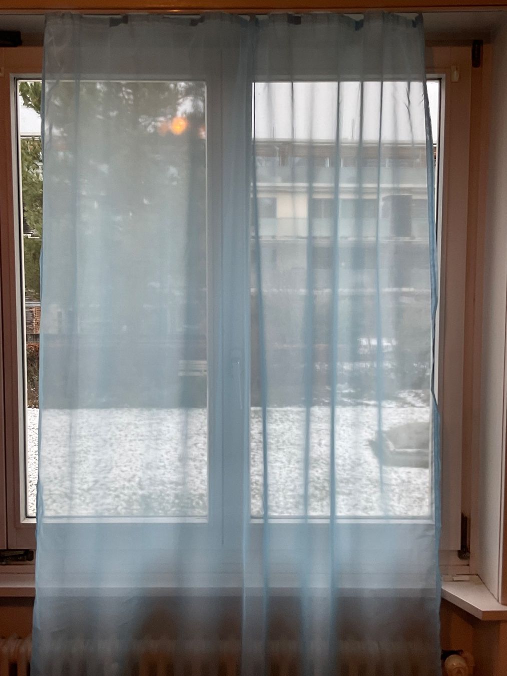 Vorhänge: Vorhang, hellblau . – Neu (gemäss Beschreibung) aus Bern von jas_8tz2