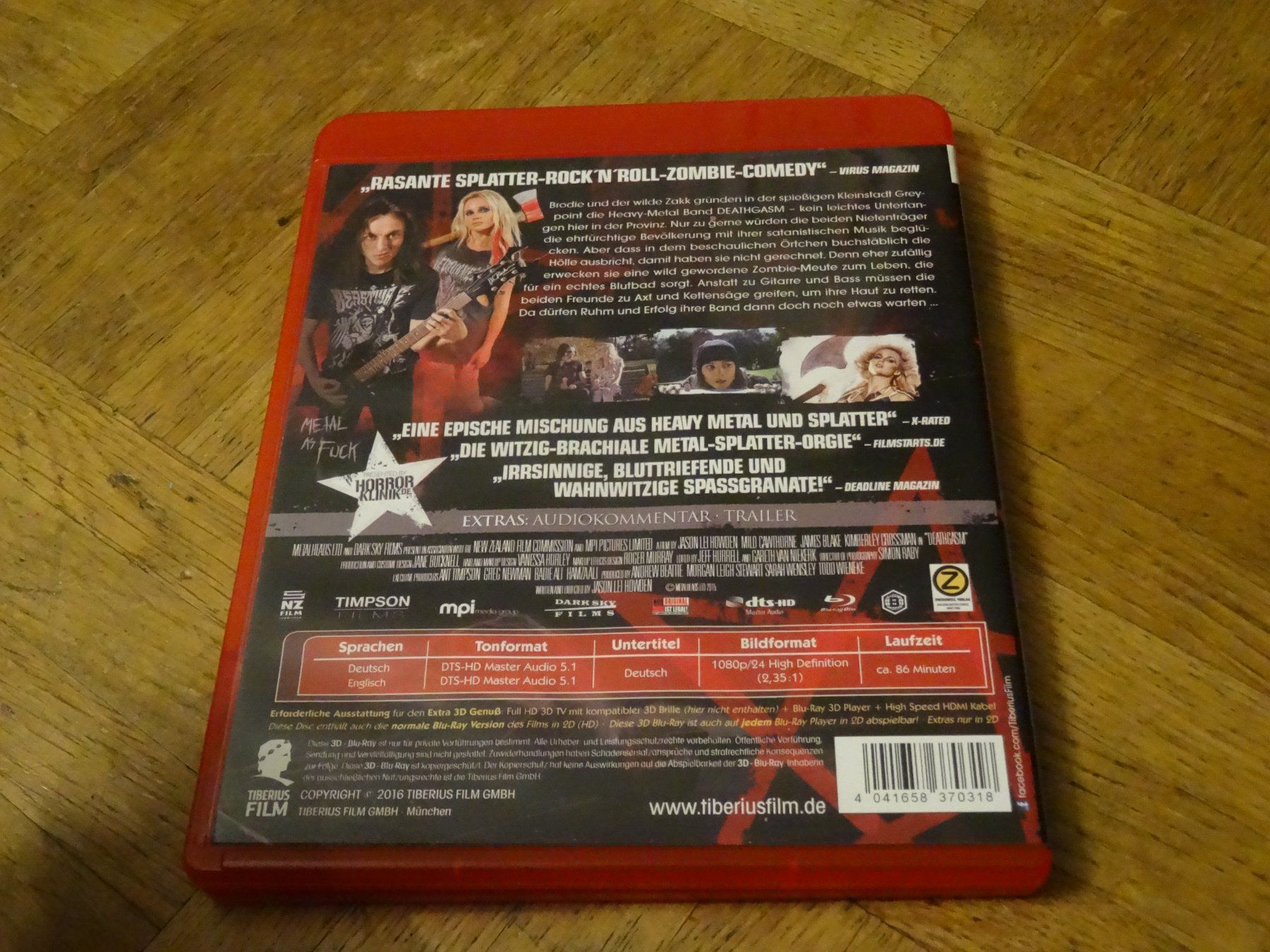 Tutti i DVDs: Deathgasm Blu-ray 3D und 2D UncuT – Usato da Olten venduto da Disc-Verkauf 2