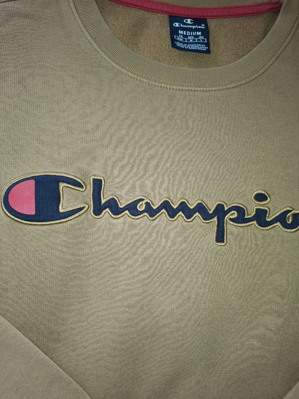 Champion Pulls & Sweat-shirts: Champion sweatshirt logo brodé camel taille M – D'occasion à Le Locle par sAm_2112 2