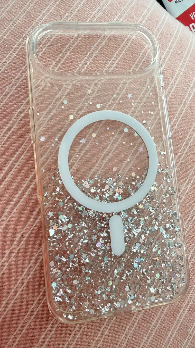 Cover & Protezioni schermo: iPhone Air hard silicone case glitter Mag safe – Nuovo (secondo la descrizione) da Frauenfeld venduto da Vanityroom