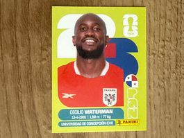 Panini Sticker FIFA World Cup 2026 Cecil Waterman PAN 18
