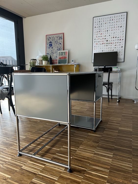 OSP Home Furnishings Waverly Home Office Schreibtisch Aus Schottischer Erle - Mit Mobilem Rollcontainer