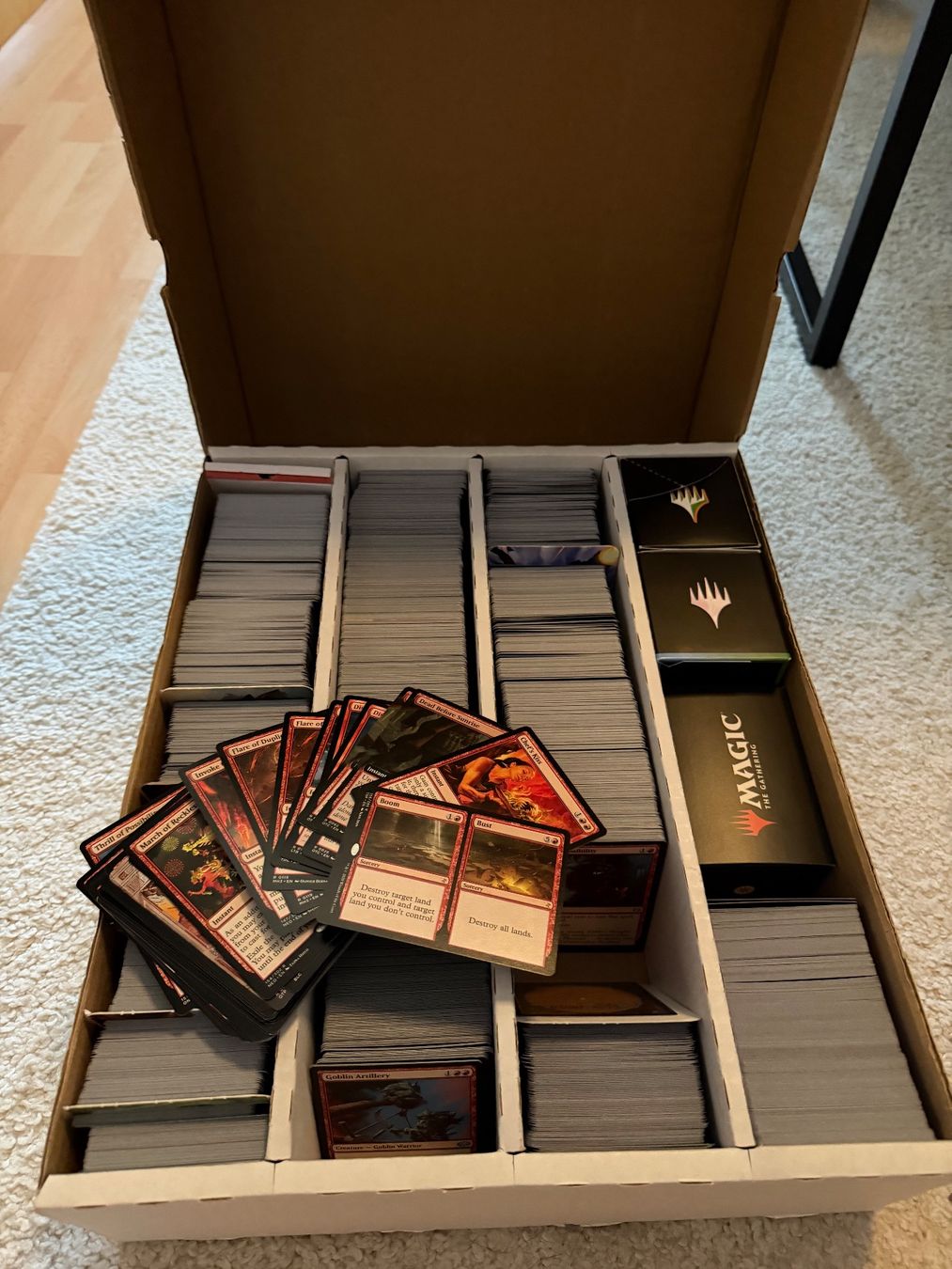 Magic The Gathering Carte collezionabili: MTG Bulk - Red (C, UC, R, M) – Usato da Russikon venduto da _guitgarguy 3
