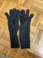 Graue Handschuhe, Grösse M