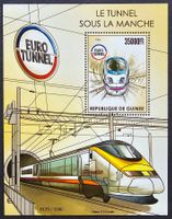 Guinea-Mi Block 2577 ** (2015) Eisenbahn