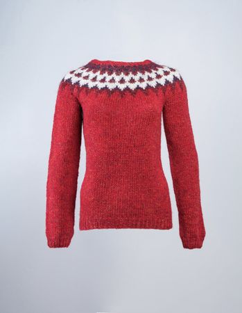 Island Pullover handmade neu