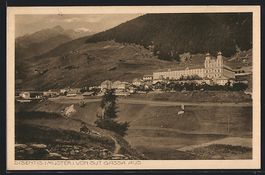 Disentis /Mustèr, Panorama von Sut Gass