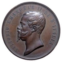 Italia, AE Medaglia, Expo 1861 Firenze