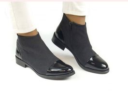 NAE Vegan Shoes Damen Stiefeletten Lorena / schwarz Gr.37