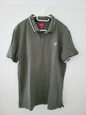 Polo Herren Guess Khaki Grösse L 