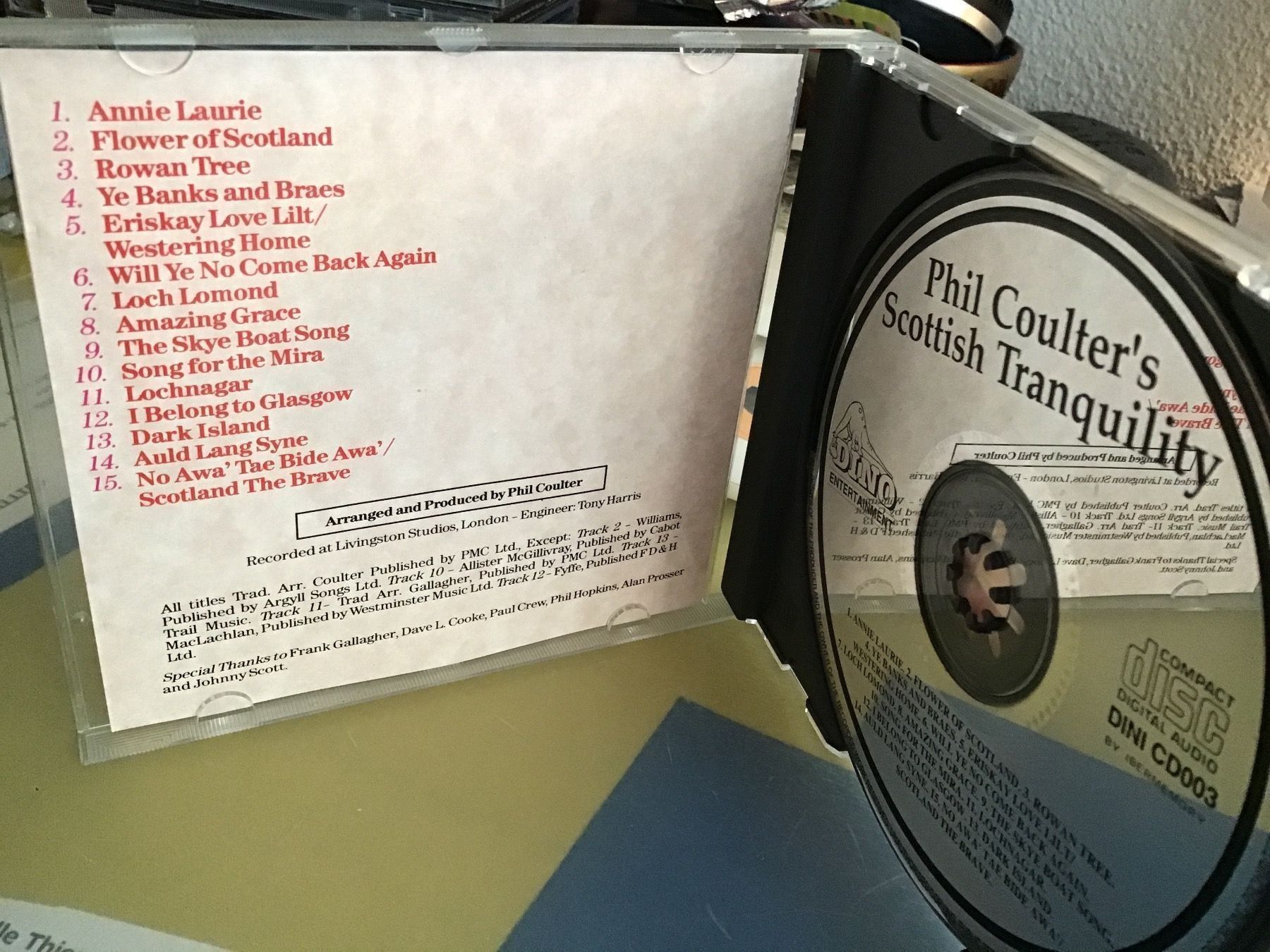 CD: phil coulters – Usato da Thierachern venduto da sweden08 2