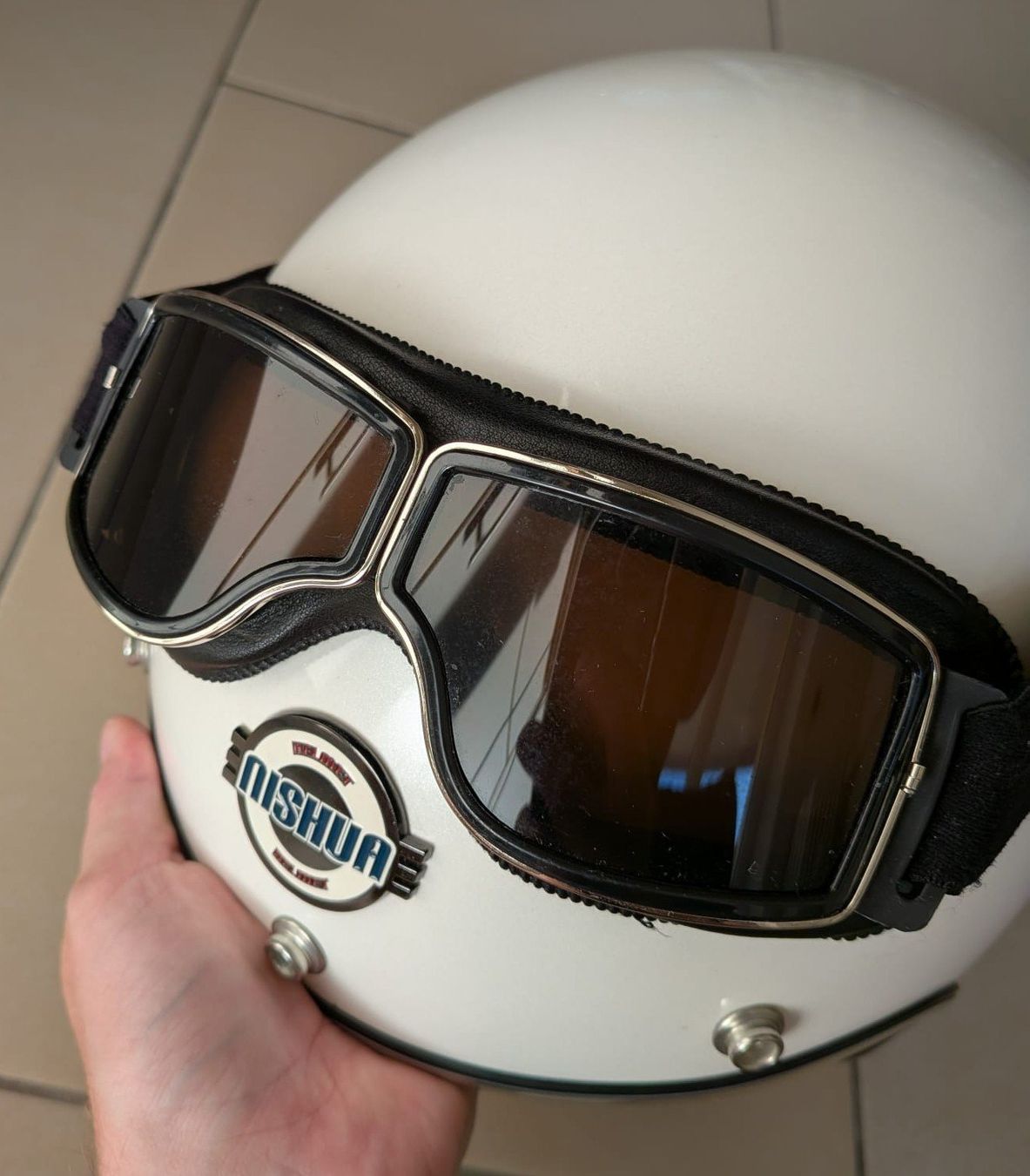 Caschi & visiere: Motorradhelm NIBUSHA Jet 2 Evo – Nuovo (secondo la descrizione) da Basel venduto da mimolupo 3