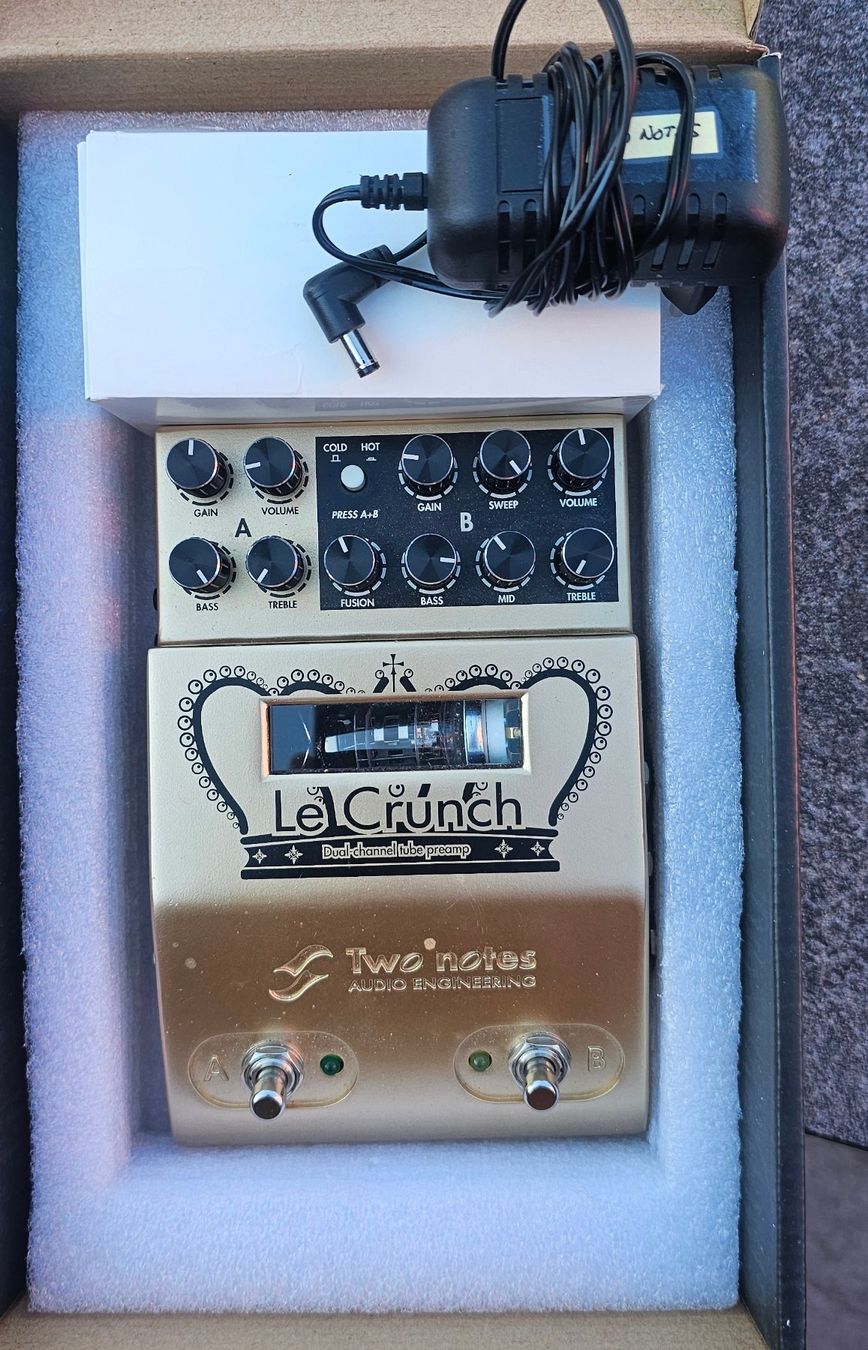 Instruments de musique: Two notes Le preamp La crunch – D'occasion à lausanne par desertbg 2