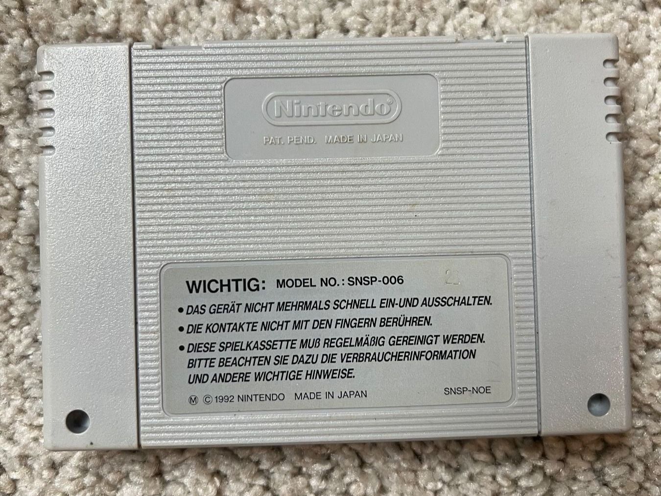 Nintendo Giochi: Super Mario Kart SNES PAL Klassiker – Usato da Winkel venduto da RiMa95 1