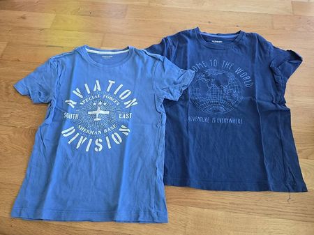 2x T-Shirt Gr.122/128