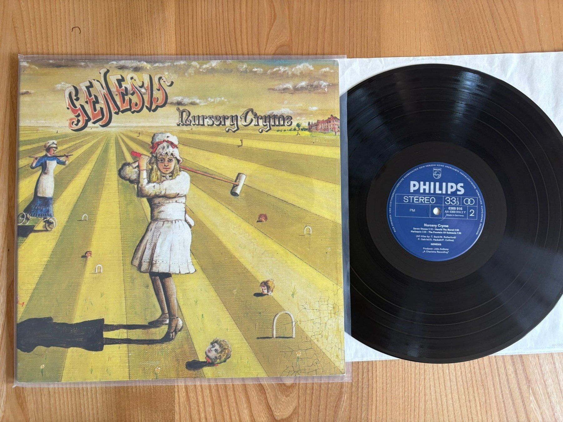 Vinyles: Genesis - Nursery Cryme - Germany - Philips  – D'occasion à Zofingen par big_r2gx