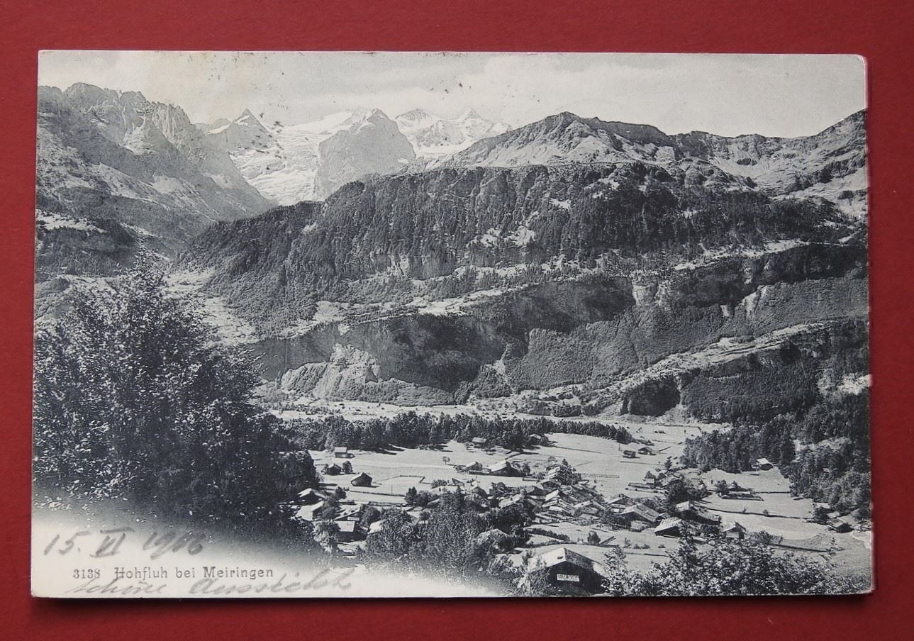 Ansichtskarten: Hohfluh bei Meiringen – Gebraucht aus Rain von 999-800-K