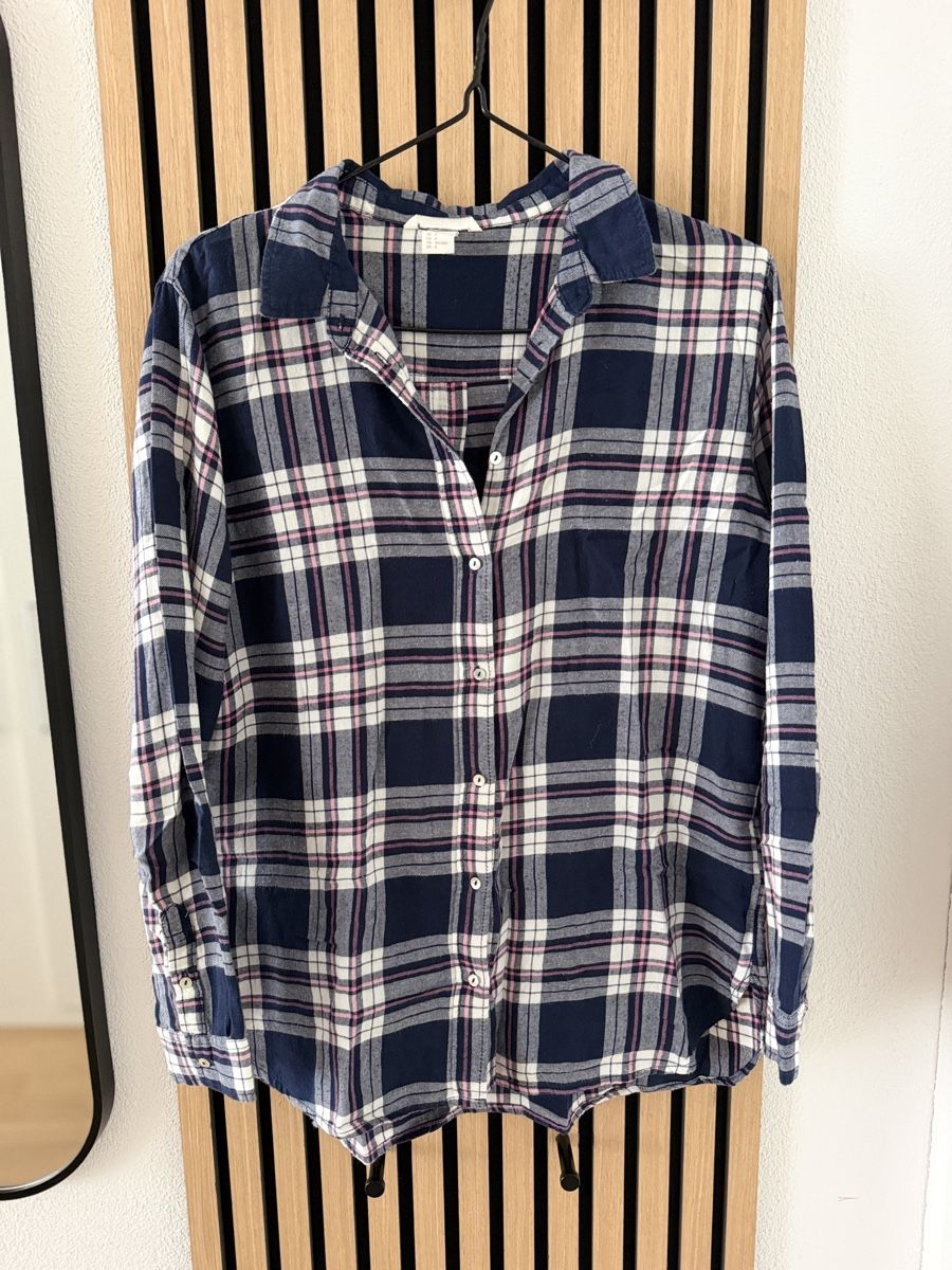 H&M Blusen: Karo-Hemd H&M Gr. 38 – Gebraucht aus Rain von Heike5284