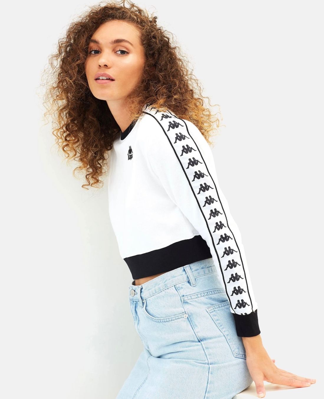 Kappa Maglioni & Felpe: Kappa cropped Sweatshirt / grösse L – Usato da Effretikon venduto da YaMn 5