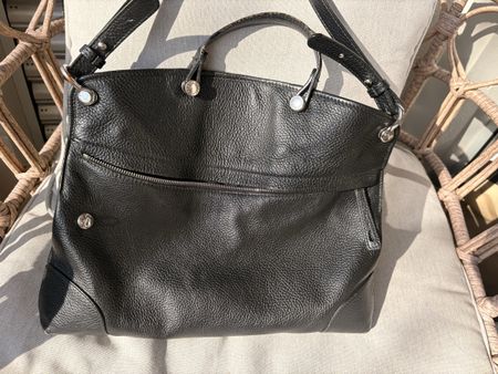 Furla Tasche schwarz echt Leder