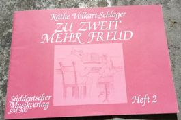 Zu zweit mehr Freud - Heft 2  (Käthe Volkart Schlager) SM902