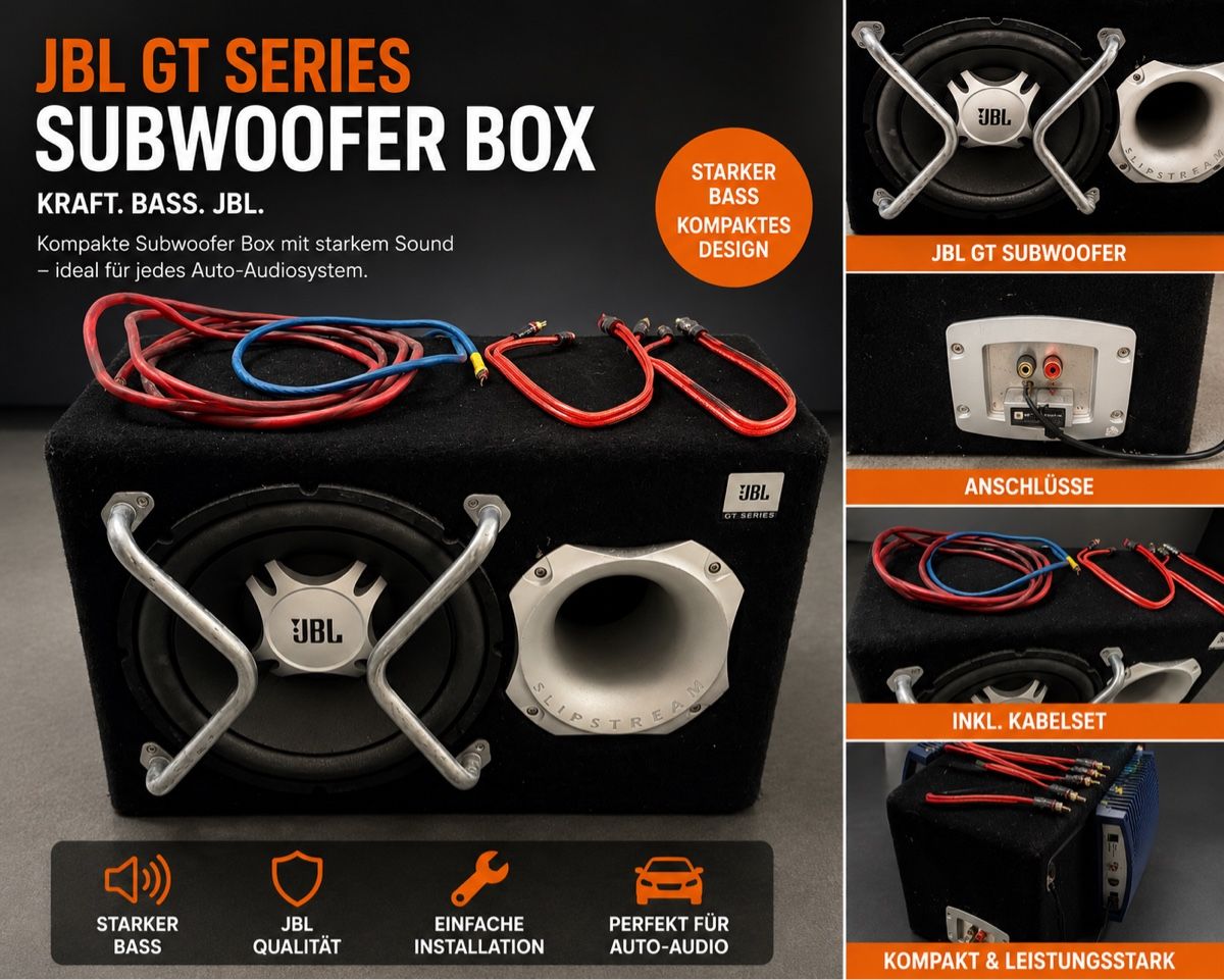 JBL Lautsprecher: JBL GT Series Subwoofer Box – Gebraucht aus illnau von phi_t9bb