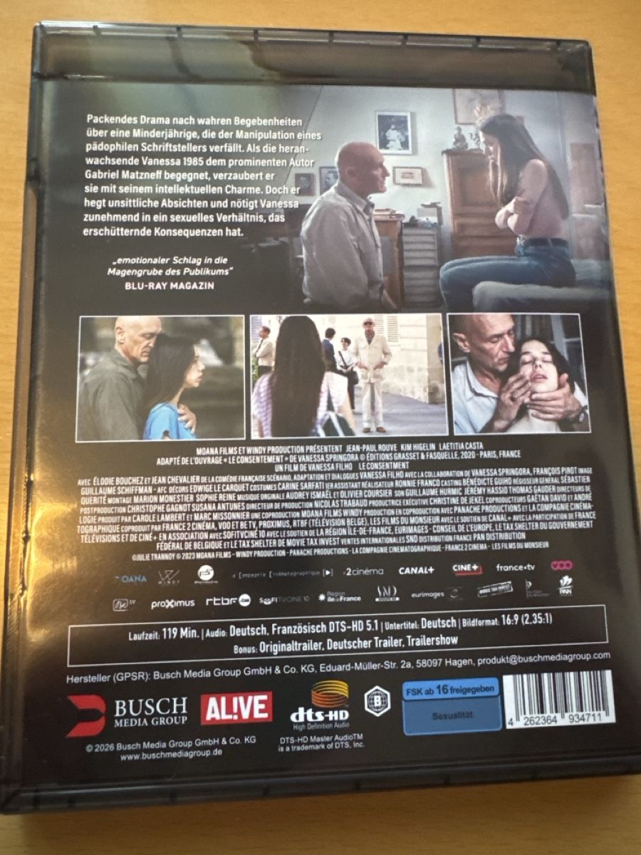Tutti i DVDs: Die Einwilligung Top Neu  – Nuovo (secondo la descrizione) da Brunnadern venduto da Nanuk60 1