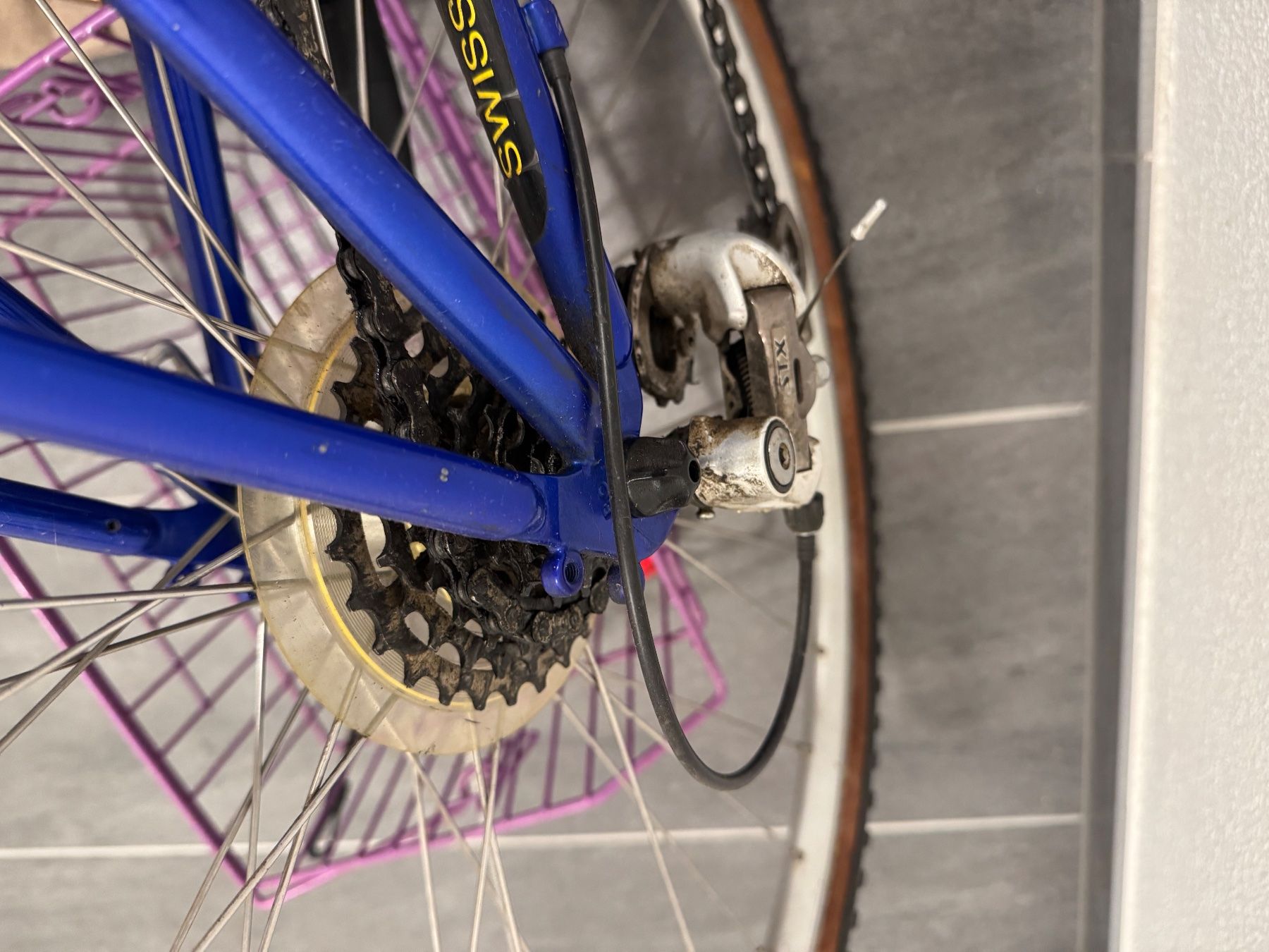 Biciclette: Velo Arrow Rahmen Aluminium Blaue Farbe – Usato da Jeuss venduto da luc_5xt6 4