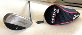 TaylorMade Rescue Mid 5 Hybrid 25° Damen Flex L + Headcover