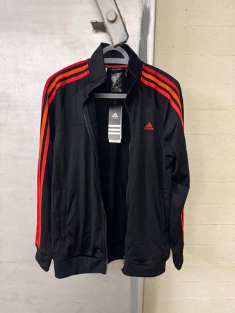 Adidas Trainingsjacke Schwarz Grösse 176 mit Etikett